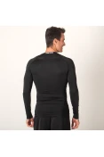 CAMISETA NIKE PRO TOP COMPRESSÃO MANGA LONGA MASCULINA - Preto