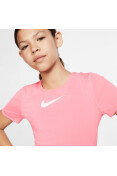 CAMISETA NIKE PRO TOP SS INFANTIL - Rosa