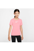 CAMISETA NIKE PRO TOP SS INFANTIL - Rosa