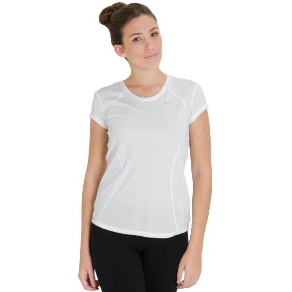 CAMISETA NIKE RACER SLEEVE FEMININA - Branco CAMISETA NIKE RACER SLEEVE FEMININA - Branco
