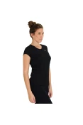 CAMISETA NIKE RACER SLEEVE FEMININA - Preto/prata CAMISETA NIKE RACER SLEEVE FEMININA - Preto/prata