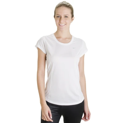 CAMISETA NIKE RACER SS TOP FEMININA - Branco
