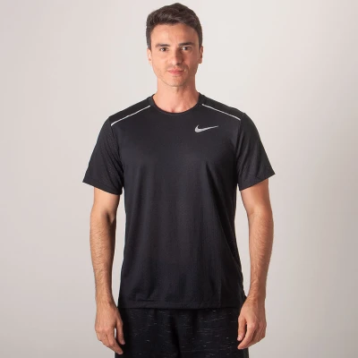 CAMISETA NIKE RISE 365 MASCULINA - Preto