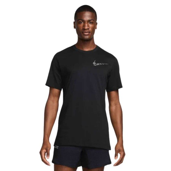 CAMISETA NIKE RUN DF DIV MASCULINA - Preto