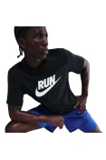 CAMISETA NIKE RUN SWOOSH MASCULINA - Preto CAMISETA NIKE RUN SWOOSH MASCULINA - Preto