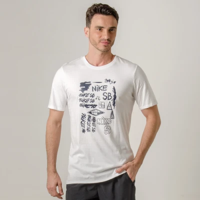 CAMISETA NIKE SB ART MASCULINA - Branco