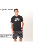 CAMISETA NIKE SB DRI-FIT MASCULINA - Preto/branco