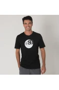 CAMISETA NIKE SB DRY MASCULINA - Preto/branco