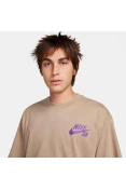 CAMISETA NIKE SB MASCULINA - Marrom/roxo