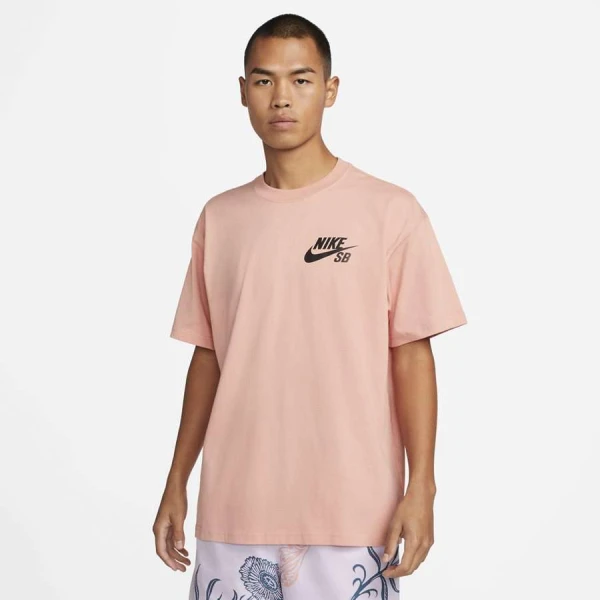 CAMISETA NIKE SB MASCULINA - Salmao