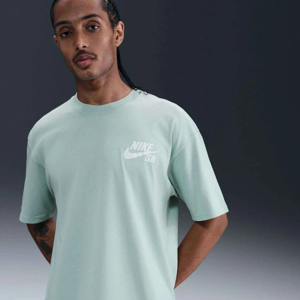 CAMISETA NIKE SB MASCULINA - Verde/branco