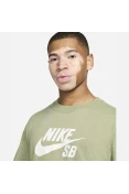 CAMISETA NIKE SB MASCULINA - Verde/branco