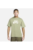 CAMISETA NIKE SB MASCULINA - Verde/branco