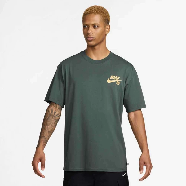 CAMISETA NIKE SB MASCULINA - Verde musgo