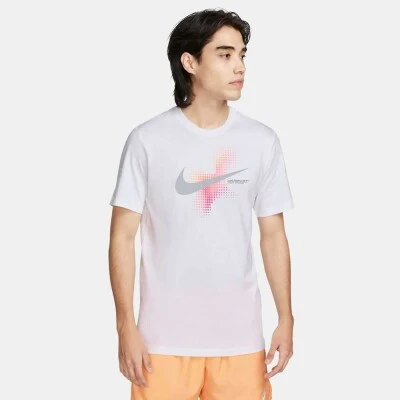 CAMISETA NIKE SPORTSWEAR 6MO SWOOSH MASCULINA - Branco