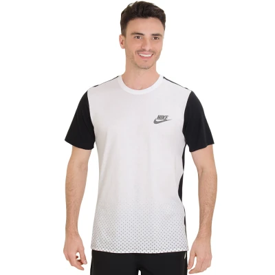 CAMISETA NIKE SPORTSWEAR ADVANCED 15 MASCULINA - Branco/preto CAMISETA NIKE SPORTSWEAR ADVANCED 15 MASCULINA - Branco/preto