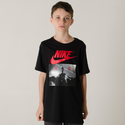 CAMISETA NIKE SPORTSWEAR AIR INFANTIL - Preto