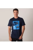 CAMISETA NIKE SPORTSWEAR AIR PHOTO MASCULINA - Marinho CAMISETA NIKE SPORTSWEAR AIR PHOTO MASCULINA - Marinho