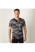 CAMISETA NIKE SPORTSWEAR CAMO MASCULINA - Grafite CAMISETA NIKE SPORTSWEAR CAMO MASCULINA - Grafite