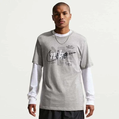 CAMISETA NIKE SPORTSWEAR CELEBRATE MASCULINA - Cinza