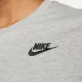 CAMISETA NIKE SPORTSWEAR CLUB ESSENTIALS FEMININA - Cinza CAMISETA NIKE SPORTSWEAR CLUB ESSENTIALS FEMININA - Cinza