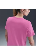 CAMISETA NIKE SPORTSWEAR CLUB ESSENTIALS FEMININA - Rosa/branco