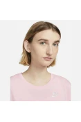 CAMISETA NIKE SPORTSWEAR CLUB ESSENTIALS FEMININA - Rosa