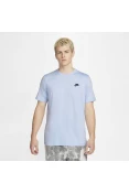 CAMISETA NIKE SPORTSWEAR CLUB MASCULINA - Azul celeste