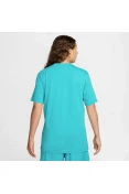 CAMISETA NIKE SPORTSWEAR CLUB MASCULINA - Azul celeste/branco