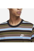 CAMISETA NIKE SPORTSWEAR CLUB MASCULINA - Azul/verde CAMISETA NIKE SPORTSWEAR CLUB MASCULINA - Azul/verde