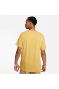 CAMISETA NIKE SPORTSWEAR CLUB MASCULINA - Bege/branco