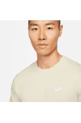 CAMISETA NIKE SPORTSWEAR CLUB MASCULINA - Bege