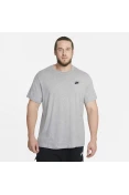 CAMISETA NIKE SPORTSWEAR CLUB MASCULINA - Cinza