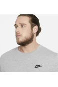 CAMISETA NIKE SPORTSWEAR CLUB MASCULINA - Cinza