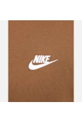 CAMISETA NIKE SPORTSWEAR CLUB MASCULINA - Marrom/branco
