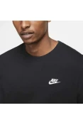 CAMISETA NIKE SPORTSWEAR CLUB MASCULINA - Preto
