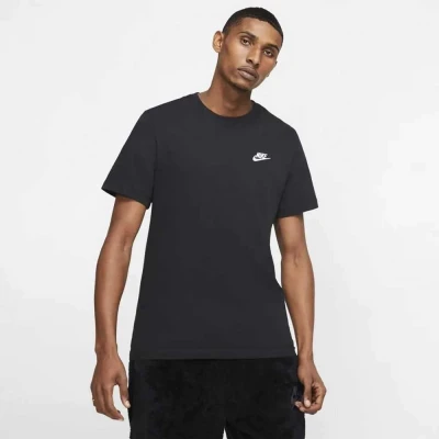 CAMISETA NIKE SPORTSWEAR CLUB MASCULINA - Preto