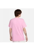 CAMISETA NIKE SPORTSWEAR CLUB MASCULINA - Rosa/branco