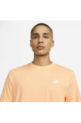 CAMISETA NIKE SPORTSWEAR CLUB MASCULINA - Salmao