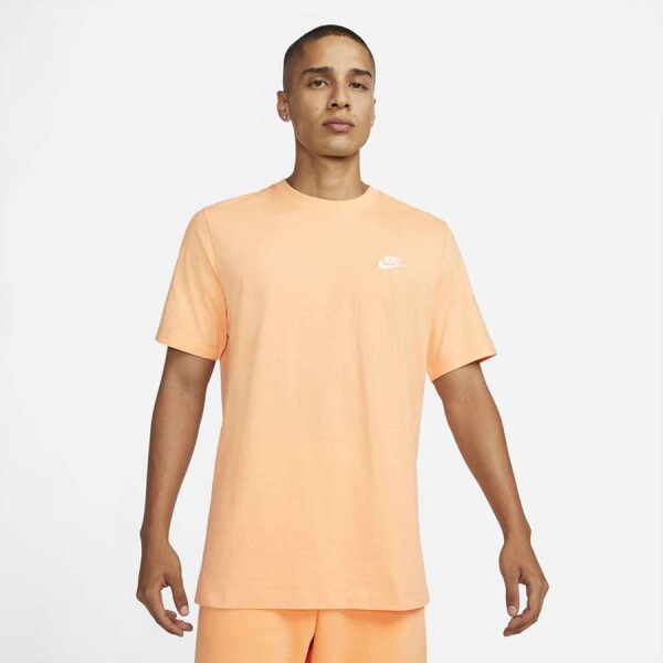 CAMISETA NIKE SPORTSWEAR CLUB MASCULINA - Salmao
