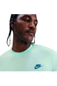 CAMISETA NIKE SPORTSWEAR CLUB MASCULINA - Verde/azul