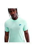 CAMISETA NIKE SPORTSWEAR CLUB MASCULINA - Verde/azul