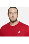 CAMISETA NIKE SPORTSWEAR CLUB MASCULINA - Vermelho