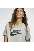 CAMISETA NIKE SPORTSWEAR ESSENTIAL FEMININA - Grafite