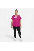 CAMISETA NIKE SPORTSWEAR ESSENTIAL FEMININA PLUS SIZE - Pink CAMISETA NIKE SPORTSWEAR ESSENTIAL FEMININA PLUS SIZE - Pink