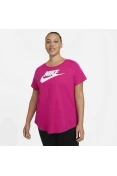 CAMISETA NIKE SPORTSWEAR ESSENTIAL FEMININA PLUS SIZE - Pink CAMISETA NIKE SPORTSWEAR ESSENTIAL FEMININA PLUS SIZE - Pink