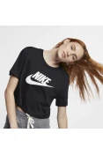 CAMISETA NIKE SPORTSWEAR ESSENTIAL FEMININA - Preto