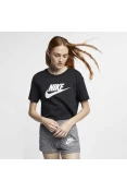 CAMISETA NIKE SPORTSWEAR ESSENTIAL FEMININA - Preto
