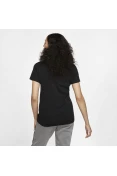 CAMISETA NIKE SPORTSWEAR ESSENTIAL ICON FUTURA FEMININA - Preto
