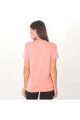CAMISETA NIKE SPORTSWEAR ESSENTIAL ICON FUTURA FEMININA - Rosa